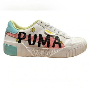 PUMA CALI Novelty Flower Sneakers Size 6